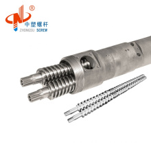 Zhoushan SZ65 conical twin screw barrel pipe screw barrel